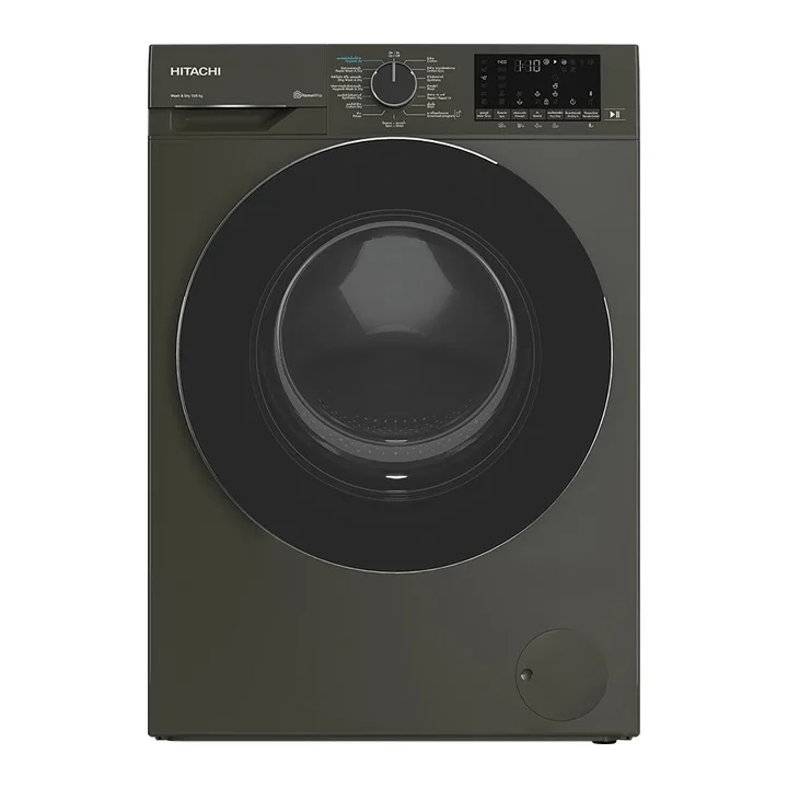 Hitachi เครื่องซักอบผ้าฝาหน้า 10 กก. อบ 6 กก. BD-D100YFVEM ภาพสินค้าจากร้าน Hitachi Home Appliances TH