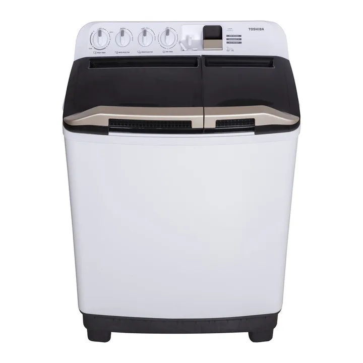 Toshiba เครื่องซักผ้า 2 ถัง ซัก 15 กก. ปั่นแห้ง 9 กก. VH-J160WT ภาพสินค้าจากร้าน Toshiba Official Store
